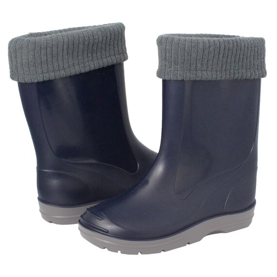 Beck Unisex Kinder Basic Gummistiefel, Blau, 35 EU