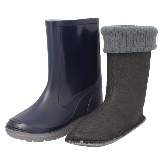 Beck Unisex Kinder Basic Gummistiefel, Blau, 30 EU