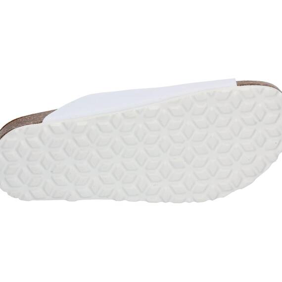 Lico Bioline Platino Damen Niedrige Hausschuhe, Weiss, 41 EU