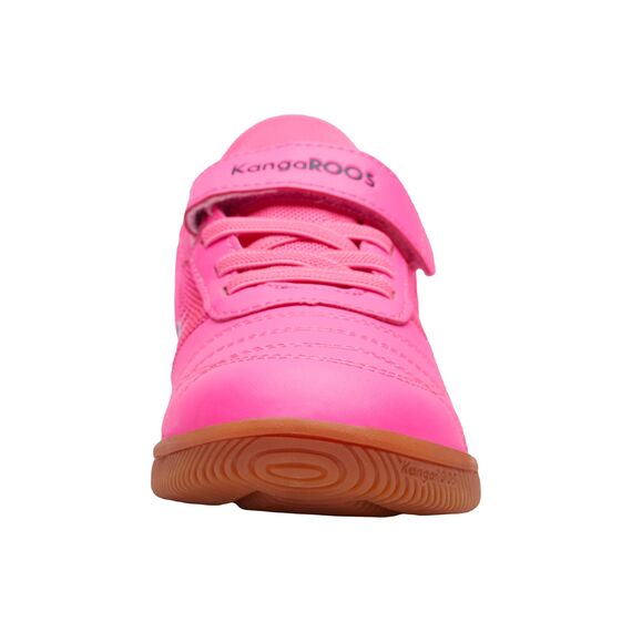 KangaROOS K5-super Court Ev, Sneaker Unisex Kinder, Neon Pink Fuchsia 6211, 28 EU