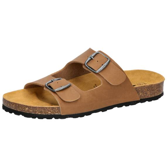 Lico Bioline Pantolette, braun, 41 EU