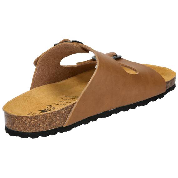 Lico Bioline Pantolette, braun, 38 EU