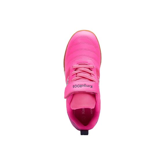 KangaROOS K5-super Court Ev, Sneaker Unisex Kinder, Neon Pink Fuchsia 6211, 31 EU