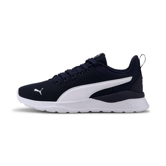 PUMA Unisex Kinder Anzarun Lite Jr Sneaker, Peacoat Puma White, 35.5 EU