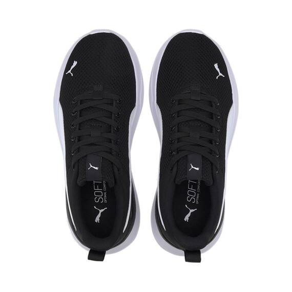 PUMA Unisex Kinder Anzarun Lite Jr Sneaker, Puma Black Puma White, 37 EU