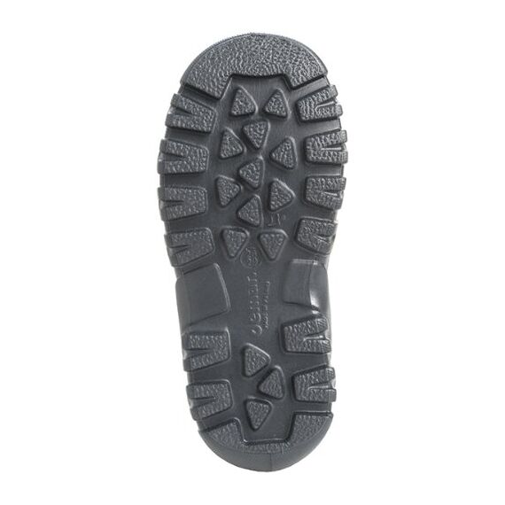DEMAR Eva federleichte Kinder Gummistiefel mit Stulpe gefüttert Mammut-S (34/35, Graphit)