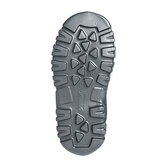 demar. Kinder Mädchen Jungen Gummistiefel Wolle gefüttert Regenstiefel leichtes Eva Material Silber 30/31 EU