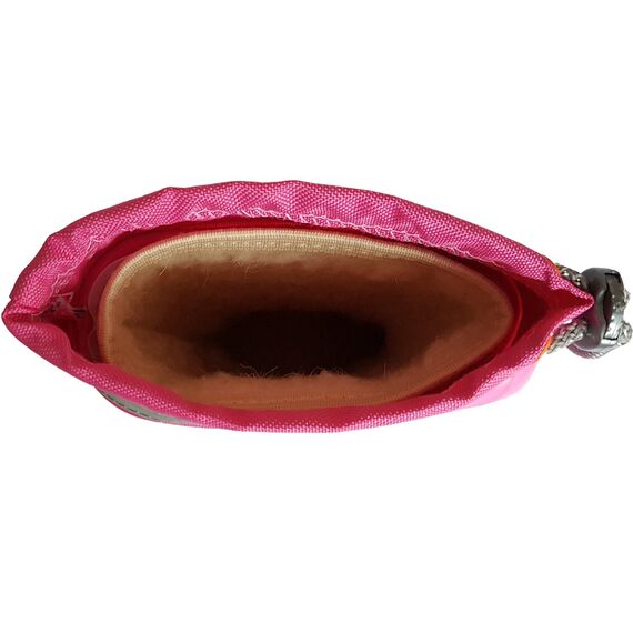 demar. Kinder Mädchen Jungen Gummistiefel Wolle gefüttert Regenstiefel leichtes Eva Material Pink 30/31 EU
