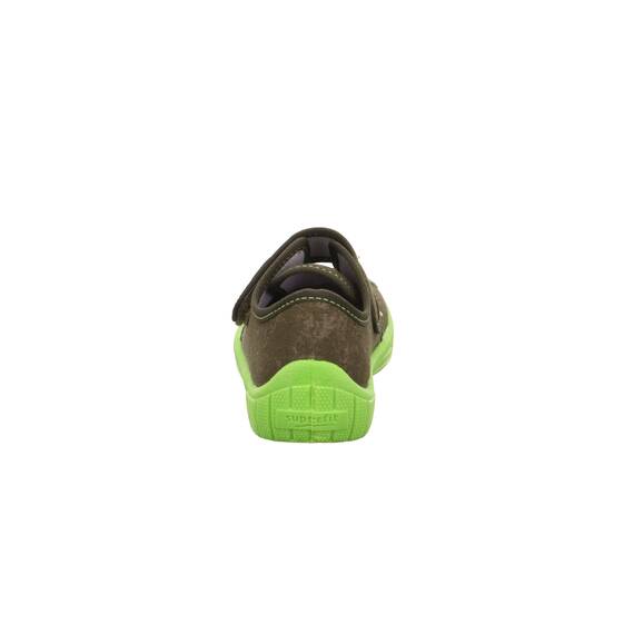 Superfit Jungen Bill Hausschuh, Grün 7010, 24 EU Weit