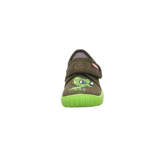 Superfit Jungen Bill Hausschuh, Grün 7010, 24 EU Weit