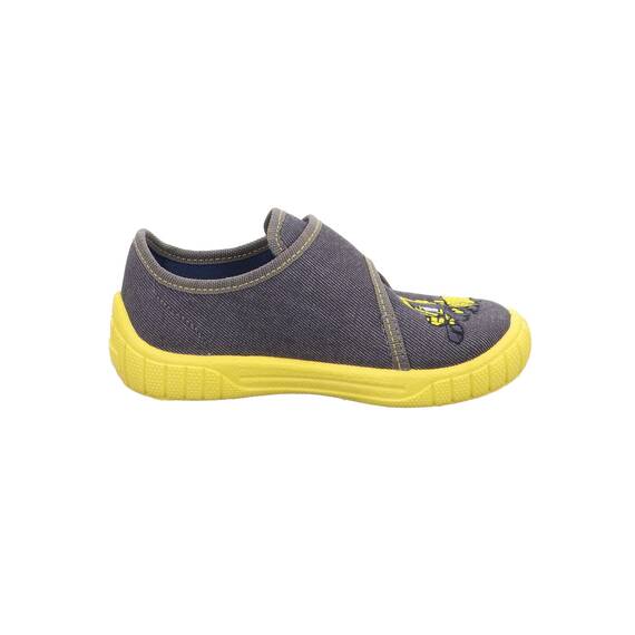 Superfit Jungen Bill Hausschuhe 1-800278 Hausschuhe, Graugelb, 24 EU