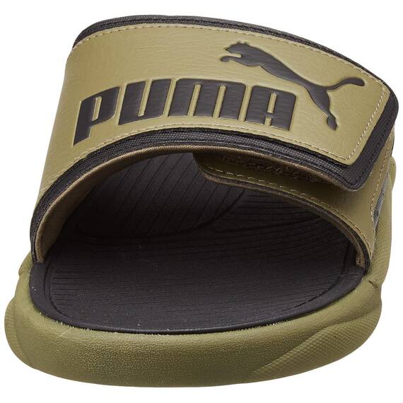 Puma Athletic/Sport Leisure Shoe Royalcat Comfort, Dark Green Moss-Puma Black, 372280-14, 40.5 EU