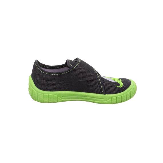 Superfit Jungen Bill Hausschuhe 1-800278 Hausschuh, Schwarz 0030, 24 EU