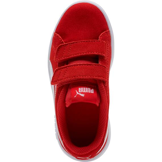 PUMA Unisex Kinder Puma Smash V2 Sd V Ps Sneaker, Rot High Risk Red Puma White, 32 EU