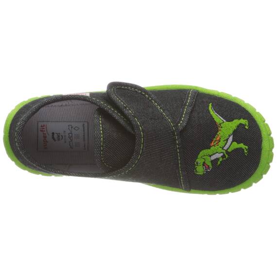 Superfit Jungen Bill Hausschuhe 1-800278 Hausschuhe, Schwarz 0010, 30 EU