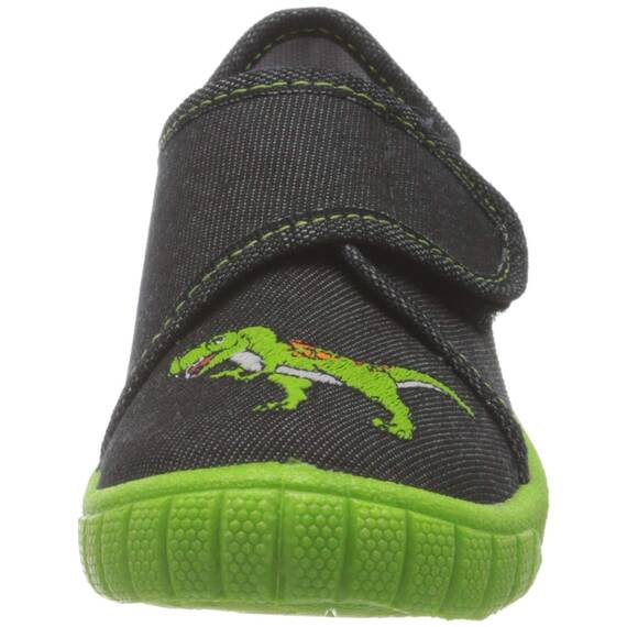 Superfit Jungen Bill Hausschuhe 1-800278 Hausschuhe, Schwarz 0010, 30 EU