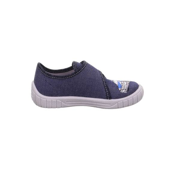 Superfit Jungen Bill Hausschuhe 1-800278 Hausschuhe, Blau Grau 8080, 27 EU