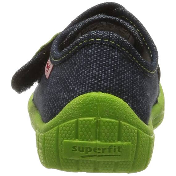Superfit Jungen Bill Hausschuh,BLAU/GRÜN 8030,33 EU