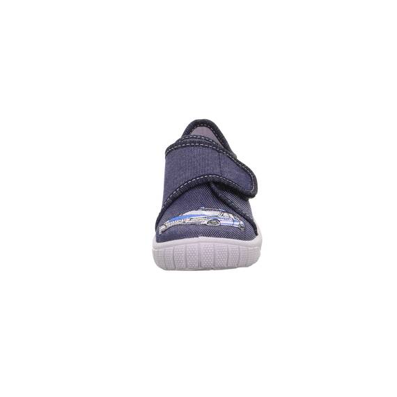 Superfit Jungen Bill Hausschuhe 1-800278 Hausschuhe, Blau Grau 8080, 34 EU
