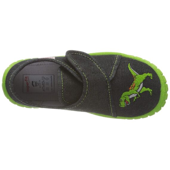 Superfit Jungen Bill Hausschuhe 1-800278 Hausschuhe, Schwarz 0010, 36 EU