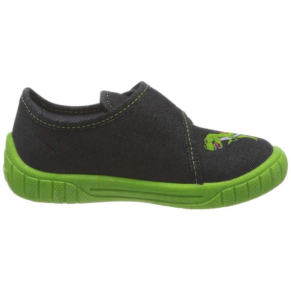 Superfit Jungen Bill Hausschuhe 1-800278 Hausschuhe, Schwarz 0010, 36 EU