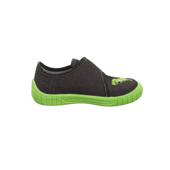 Superfit Jungen Bill Hausschuhe 1-800278 Hausschuhe, Schwarz 0010, 34 EU