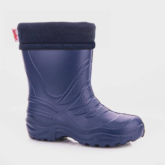 LEMIGO Kinder Eva Gummistiefel gefüttert TERMIX 861 (28/29, dunkelblau)