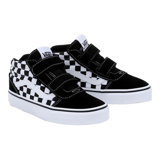 Vans Ward Mid V, Sneaker, Checker Black/White,