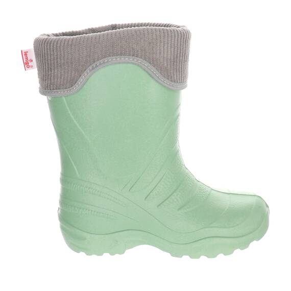 LEMIGO Termix federleichte Kinder EVA Gummistiefel gefüttert (Minze, 28/29 EU)