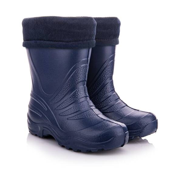 LEMIGO Kinder Eva Gummistiefel gefüttert TERMIX 861 (28/29, dunkelblau)