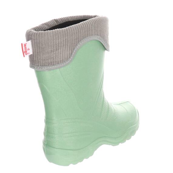 LEMIGO Termix federleichte Kinder EVA Gummistiefel gefüttert (Minze, 28/29 EU)
