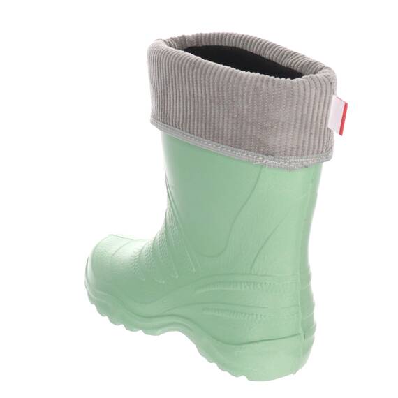 LEMIGO Termix federleichte Kinder EVA Gummistiefel gefüttert (Minze, 32/33 EU)