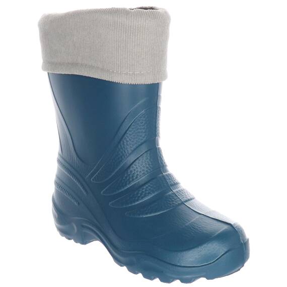 LEMIGO Termix federleichte EVA Gummistiefel gefüttert (Petrol, 34/35 EU)