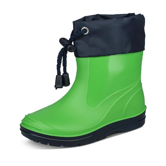Beck Unisex Kinder Gummistiefel, Grün, 22 EU