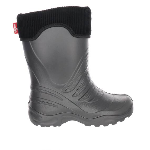 LEMIGO Termix federleichte EVA Gummistiefel gefüttert (Carbone/Grau, 32/33 EU)