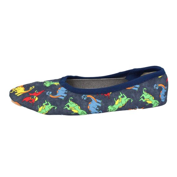 Beck Unisex Kinder Dinosaurus Gymnastikschuhe, Blau, 28 EU