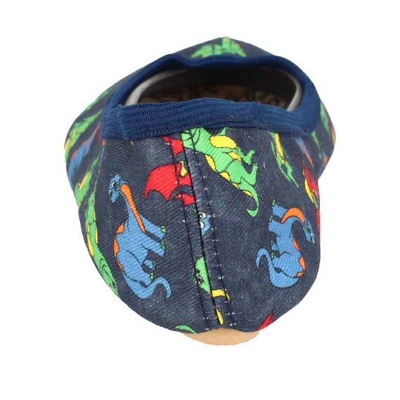 Beck Unisex Kinder Dinosaurus Gymnastikschuhe, Blau, 23 EU