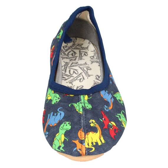 Beck Unisex Kinder Dinosaurus Gymnastikschuhe, Blau, 23 EU