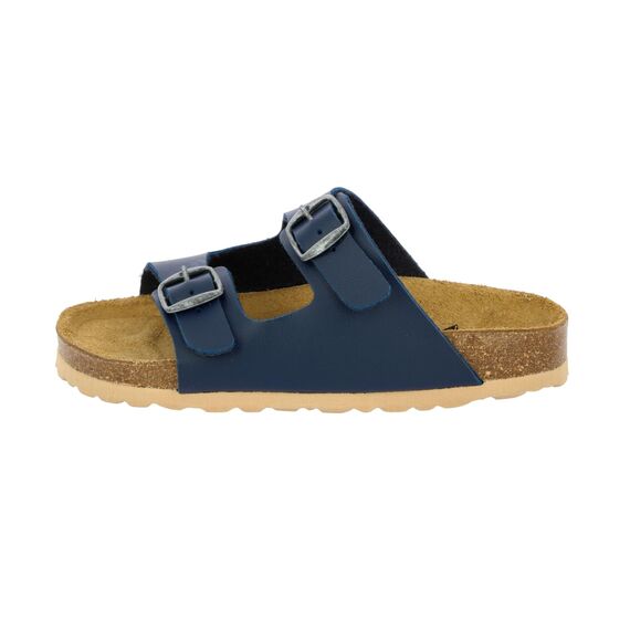 Lico Jungen Bioline Kids Pantoletten, Marine, 37 EU