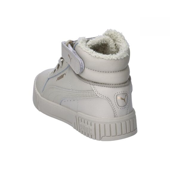 Puma Women Carina 2.0 MID WTR Sneaker, Desert DUST-Puma Gold, 40.5 EU