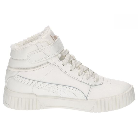 PUMA Damen Carina 2.0 Mid Wtr Turnschuhe, Weiß Vapor Gray Vapor Gray Puma Gold, 42.5 EU