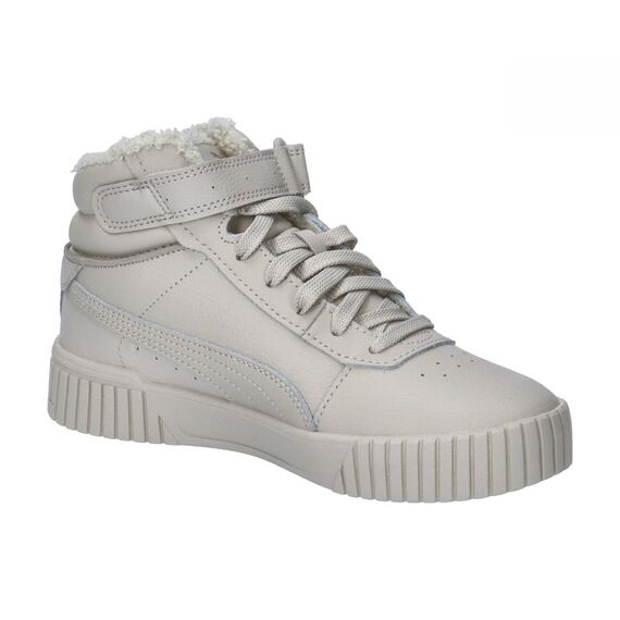 Puma Damen Carina 2.0 Mid WTR Sneaker, Braun (Desert Dust Puma Gold), 38.5 EU