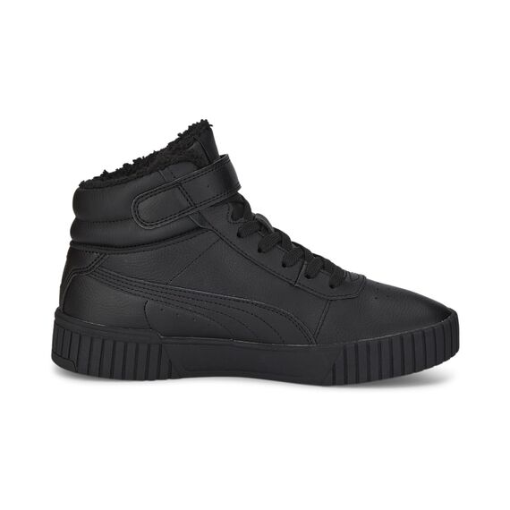 PUMA Damen Carina 2.0 Mid WTR Sneaker, Schwarz (Puma Black Puma Black Dark Shadow), 42.5 EU