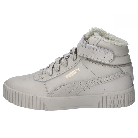 Puma Women Carina 2.0 MID WTR Sneaker, Desert DUST-Puma Gold, 40.5 EU
