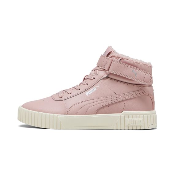 PUMA Damen Carina 2.0 Mid WTR Sneaker, Rosa (Future Pink Silver Alpine Snow Metallic White), 38 EU