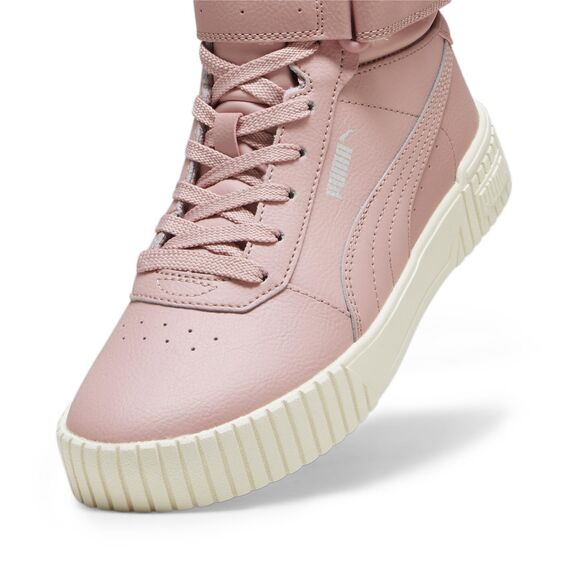 PUMA Damen Carina 2.0 Mid WTR Sneaker, Rosa (Future Pink Silver Alpine Snow Metallic White), 37.5 EU