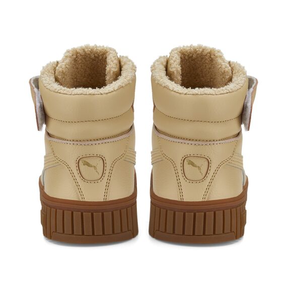PUMA Damen Carina 2.0 Mid WTR Sneaker, Beige (Light Sand Light Sand Puma Team Gold Gum), 37 EU