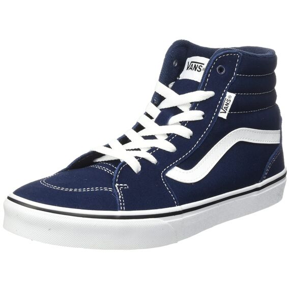 Vans Unisex Kinder Filmore Hi Sneaker, Canvas Suede Dress Blues White, 36 EU