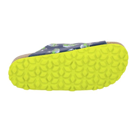 Lico Jungen Bioline Motru Pantoletten, Blau, 40 EU