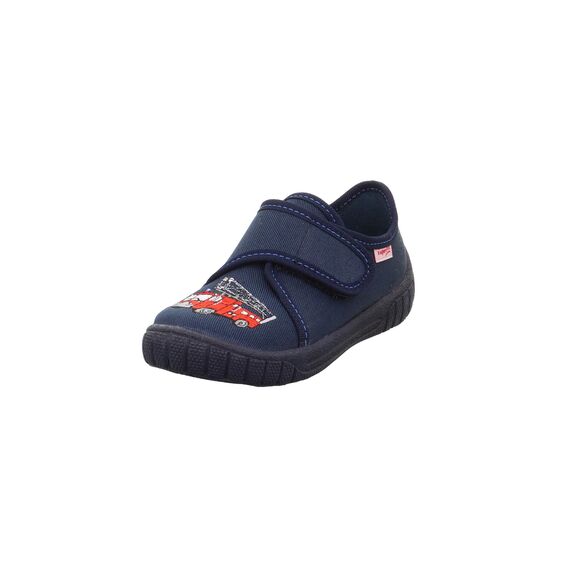 Superfit Jungen Bill Hausschuhe, Blau Rot 8000, 23 EU